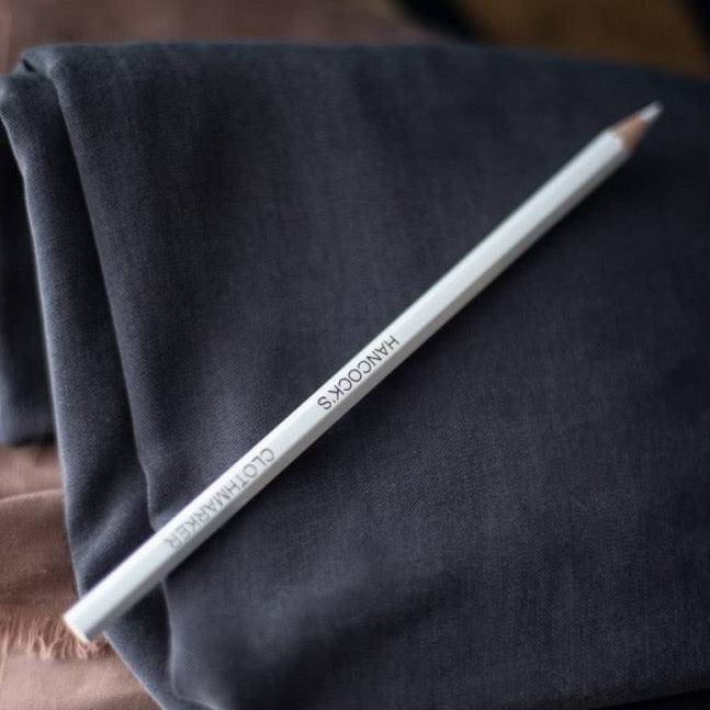 White Chalk Pencil | Merchant & Mills | Stitch Piece Loop | Online Fabric & Sewing Supplies | A carefully curated range focusing on ethically produced & sustainable fabrics of the highest quality, perfect for the modern & considered sewist’s memade wardrobe | Australia