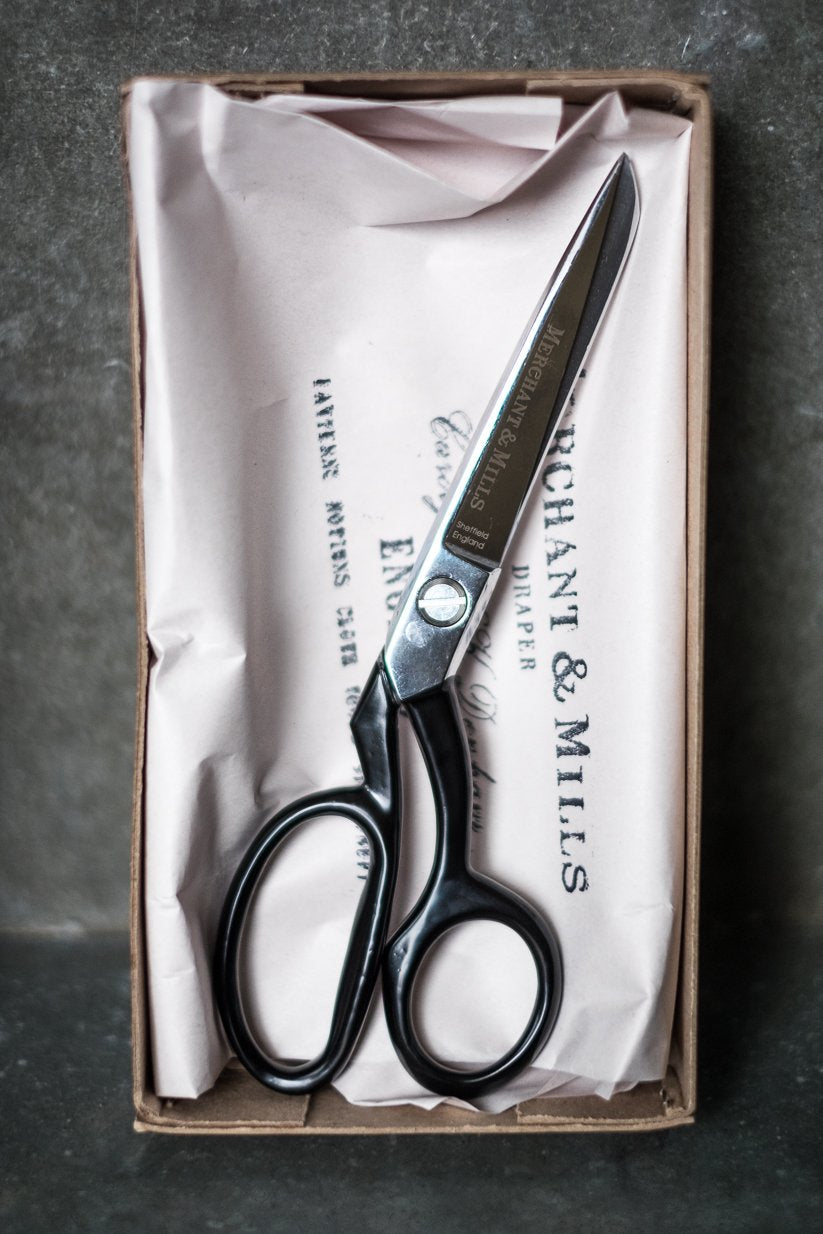 Tailor's 8" Scissors | Merchant & Mills | Stitch Piece Loop | Online Fabric & Sewing Supplies | A carefully curated range focusing on ethically produced & sustainable fabrics of the highest quality, perfect for the modern & considered sewist’s memade wardrobe | Australia
