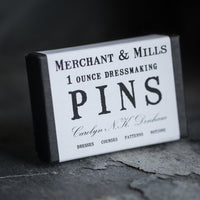 Dressmaking Pins Boxed | Merchant & Mills | Stitch Piece Loop | Online Fabric & Sewing Supplies | A carefully curated range focusing on ethically produced & sustainable fabrics of the highest quality, perfect for the modern & considered sewist’s memade wardrobe | Australia