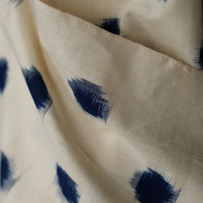 Ikat Gracie Indian Cotton | Merchant & Mills designer sewing fabric | Stitch Piece Loop | Online Fabric Store | Dressmaking Fabrics | Designer sewing fabrics & supplies for the Modern Maker | Garment Fabric | Australia
