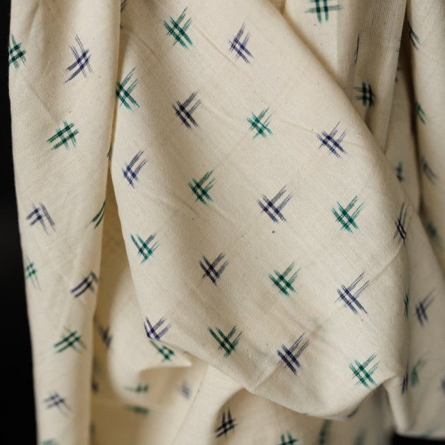 Ikat Kin Indian Cotton | Merchant & Mills designer sewing fabric | Stitch Piece Loop | Online Fabric Store | Dressmaking Fabrics | Designer sewing fabrics & supplies for the Modern Maker | Garment Fabric | Australia