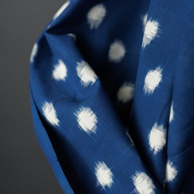 Ikat Polka Indian Cotton | Merchant & Mills designer sewing fabric | Stitch Piece Loop | Online Fabric Store | Dressmaking Fabrics | Designer sewing fabrics & supplies for the Modern Maker | Garment Fabric | Australia