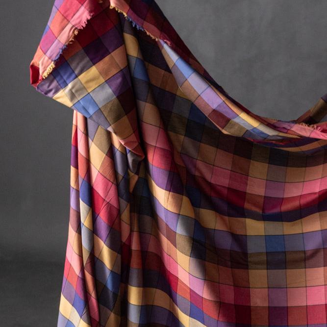 Circus Organic Cotton Check | Merchant & Mills designer sewing fabric | Stitch Piece Loop | Online Fabric Store | Dressmaking Fabrics | Designer sewing fabrics & supplies for the Modern Maker | Garment Fabric | Australia