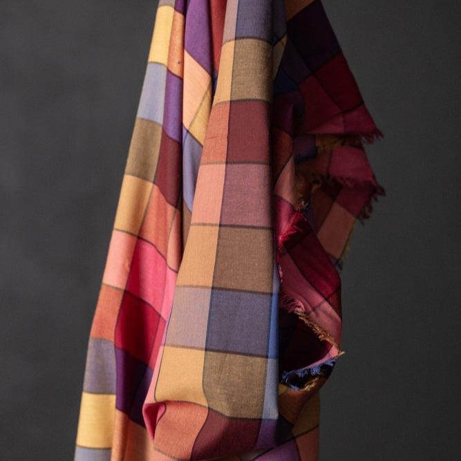Circus Organic Cotton Check | Merchant & Mills designer sewing fabric | Stitch Piece Loop | Online Fabric Store | Dressmaking Fabrics | Designer sewing fabrics & supplies for the Modern Maker | Garment Fabric | Australia
