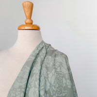 Hokkoh_FloralTexture_CottonFabric_StitchPieceLoop_Australia_Sage_Mannequin