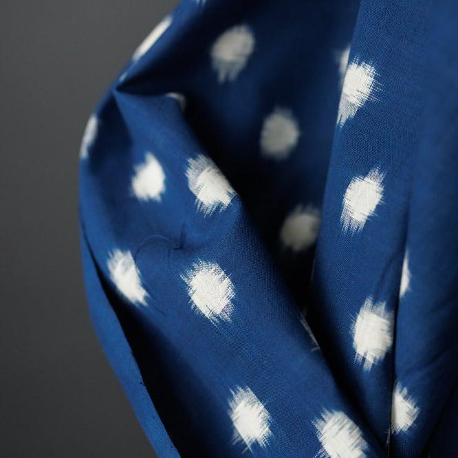 Ikat Polka Indian Cotton | Merchant & Mills designer sewing fabric | Stitch Piece Loop | Online Fabric Store | Dressmaking Fabrics | Designer sewing fabrics & supplies for the Modern Maker | Garment Fabric | Australia