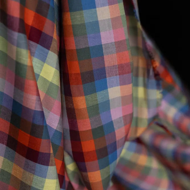 Pom Pom Organic Cotton Check by Merchant and Mills at Stitch Piece Loop Australia