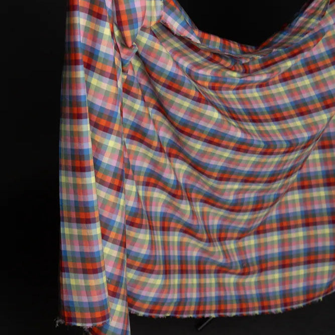 Pom Pom Organic Cotton Check by Merchant and Mills at Stitch Piece Loop Australia