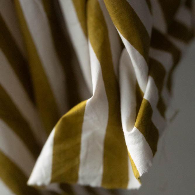 Provence Stripe Indian Cotton | Merchant & Mills designer sewing fabric | Stitch Piece Loop | Online Fabric Store | Dressmaking Fabrics | Designer sewing fabrics & supplies for the Modern Maker | Garment Fabric | Australia