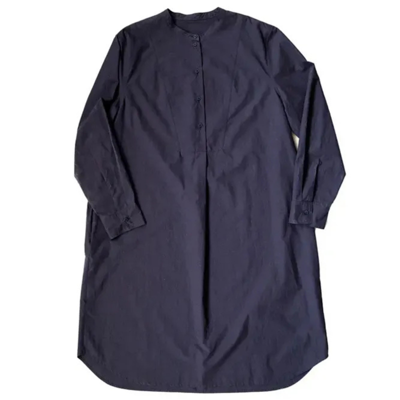 The Niven Shirt Dress Sewing Pattern by Merchant and Mills available at Stitch Piece Loop Australia.