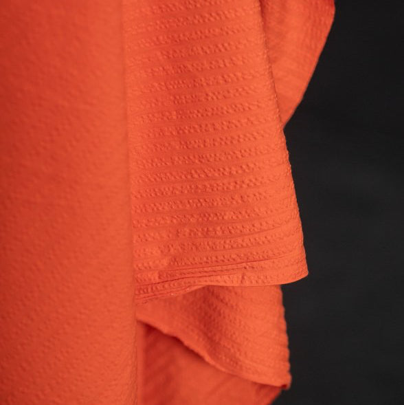 Organic Cotton Seersucker in Dynamite | Merchant & Mills designer sewing fabric | Stitch Piece Loop | Online Fabric Store | Dressmaking Fabrics | Designer sewing fabrics & supplies for the Modern Maker | Garment Fabric | Australia