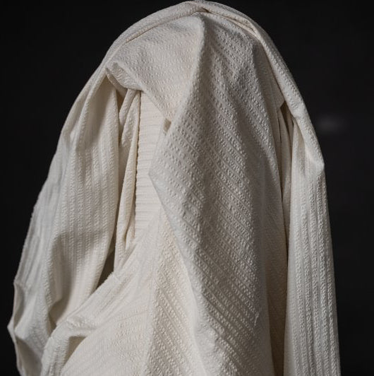 Organic Cotton Seersucker in Washed White | Merchant & Mills designer sewing fabric | Stitch Piece Loop | Online Fabric Store | Dressmaking Fabrics | Designer sewing fabrics & supplies for the Modern Maker | Garment Fabric | Australia