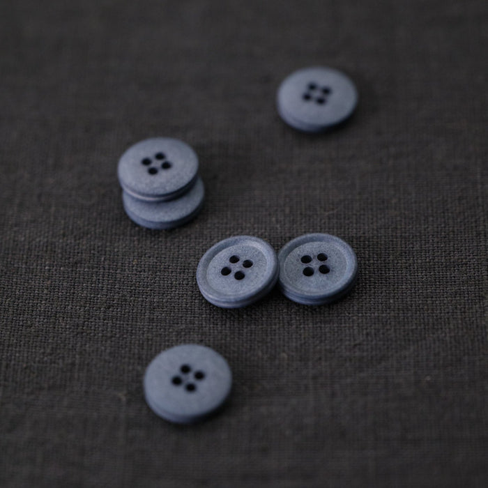 Cotton Button in Autumn Sea by Merchant & Mills Dressmaking Fabric Stitch Piece Loop Australia