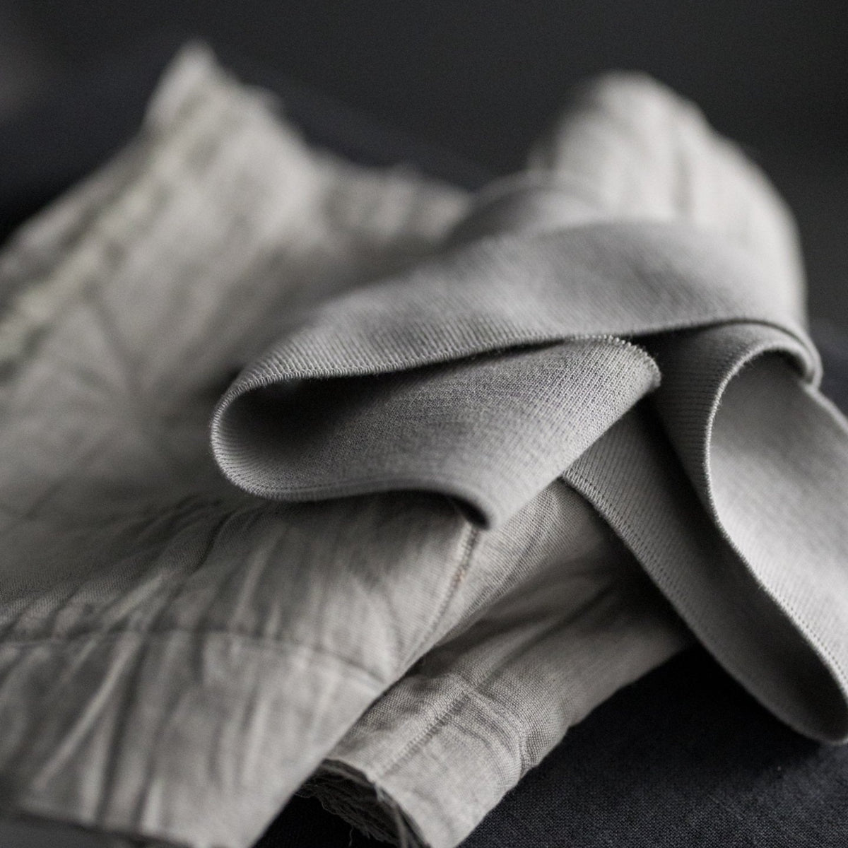 Cotton Rib in Blue Grey by Merchant and Mills Dressmaking Fabric Stitch Piece Loop Australia 