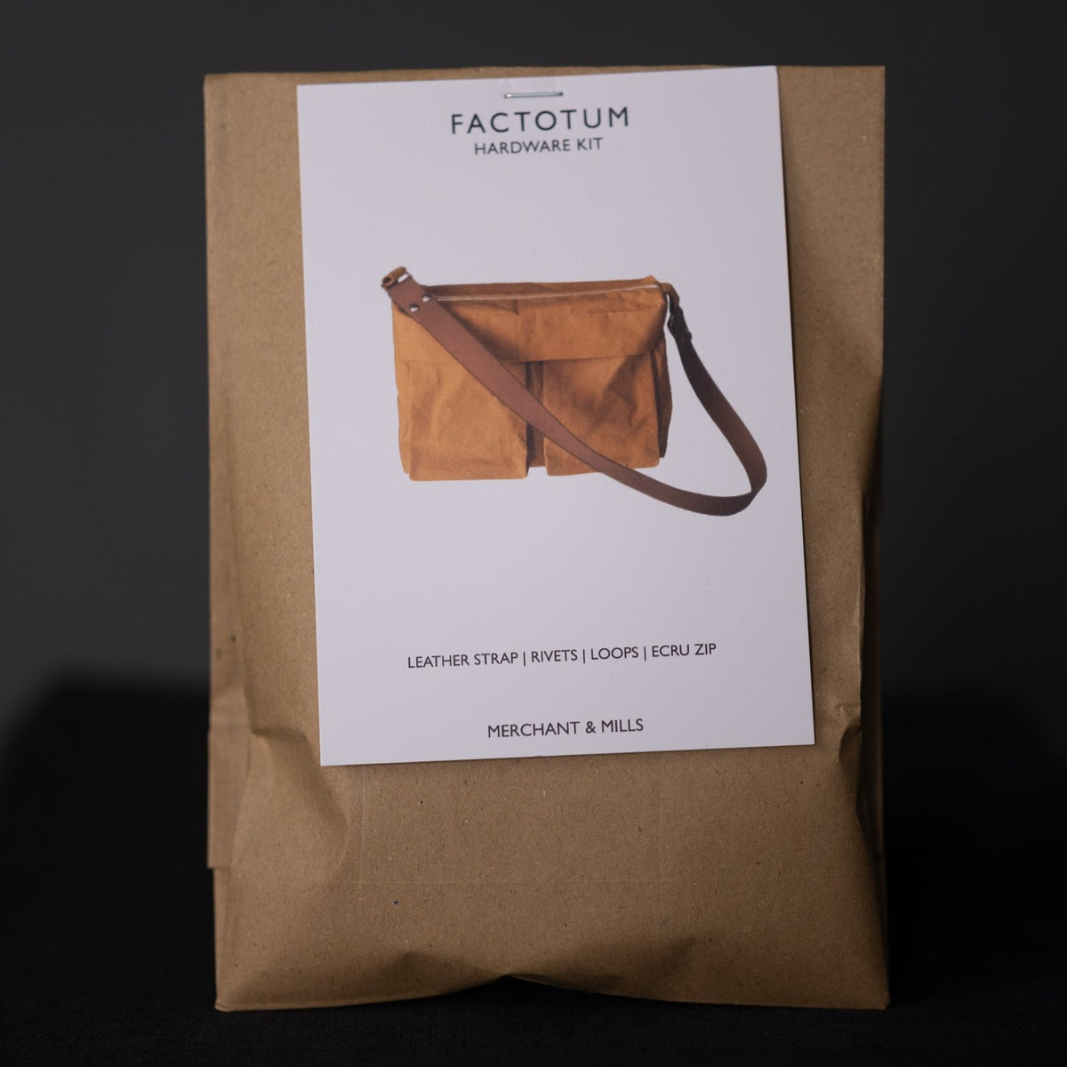 Factotum Hardware Kit in Nickel by Merchant and Mills Stitch Piece Loop Australia
