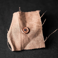 Cotton Button 15mm in Nutmeg | Merchant & Mills designer sewing fabric & goods | Stitch Piece Loop Australia
