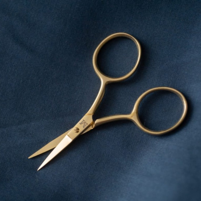 Fine Work Gold Scissors | Merchant & Mills | Shop In Store + Online | Stitch Piece Loop | Handmade Fashion Accessories Homewares + Modern Craft Supplies | Australia