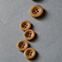 Corozo Button 14mm Gold | Merchant & Mills designer sewing fabric & goods | Stitch Piece Loop Australia