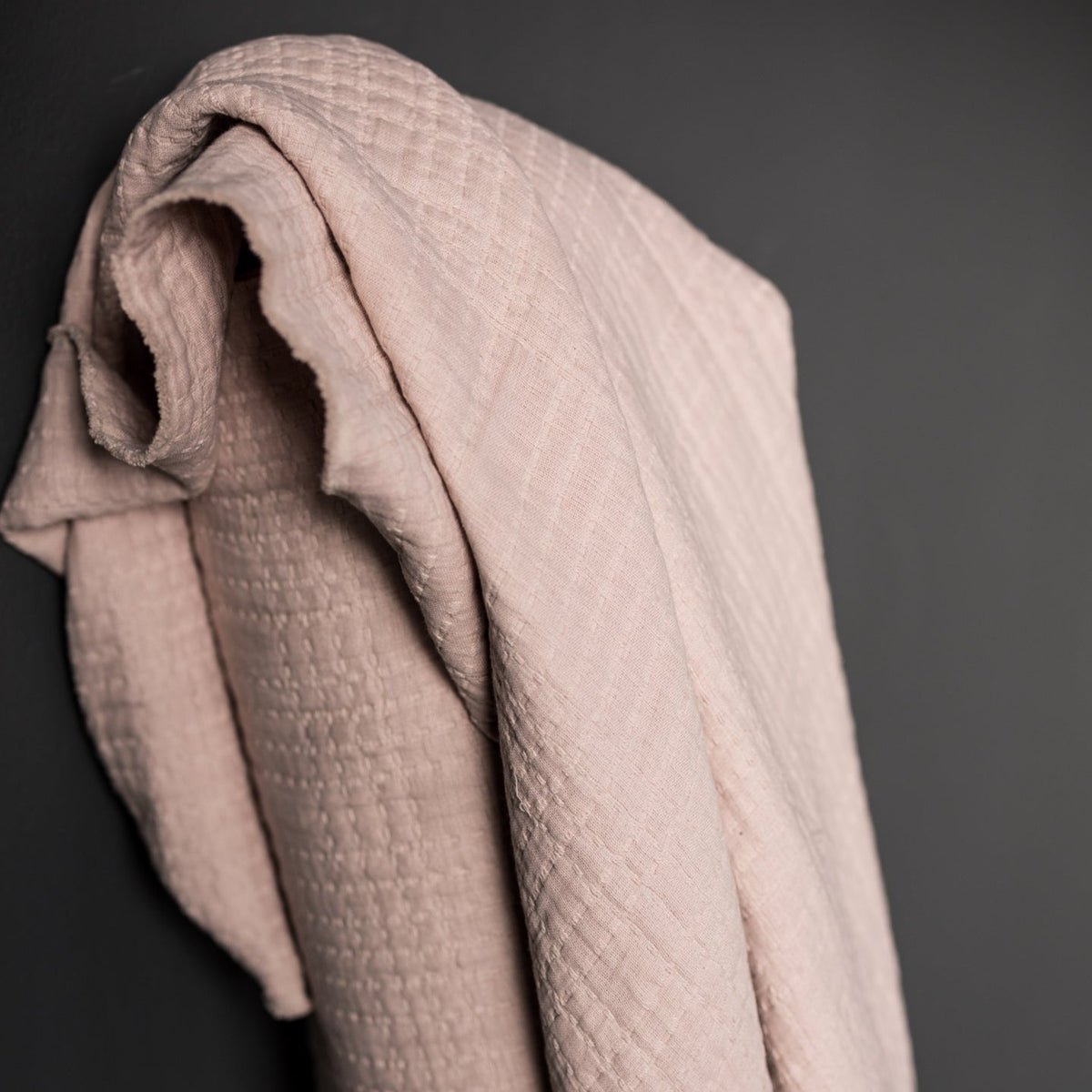 Soft Stitch Jacquard Cotton in Peony | Merchant & Mills designer sewing fabric | Stitch Piece Loop | Online Fabric & Sewing Supplies | A carefully curated range focusing on ethically produced & sustainable fabrics of the highest quality, perfect for the modern & considered sewist’s memade wardrobe | Australia
