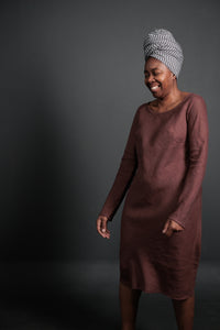 European Laundered Linen 185gsm in Oxblood | Merchant & Mills designer sewing fabric | Stitch Piece Loop | Online Fabric Store | Designer Sewing Fabric & Supplies | Noosa Heads