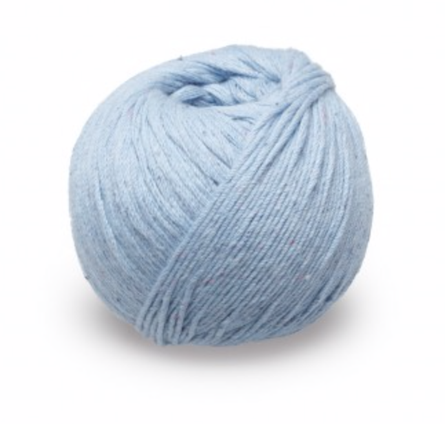 KPC Lovat DK in Sail Boat Organic Cotton Cashmere & Silk Yarn for Knitting & Crochet Stitch Piece Loop Noosa Heads